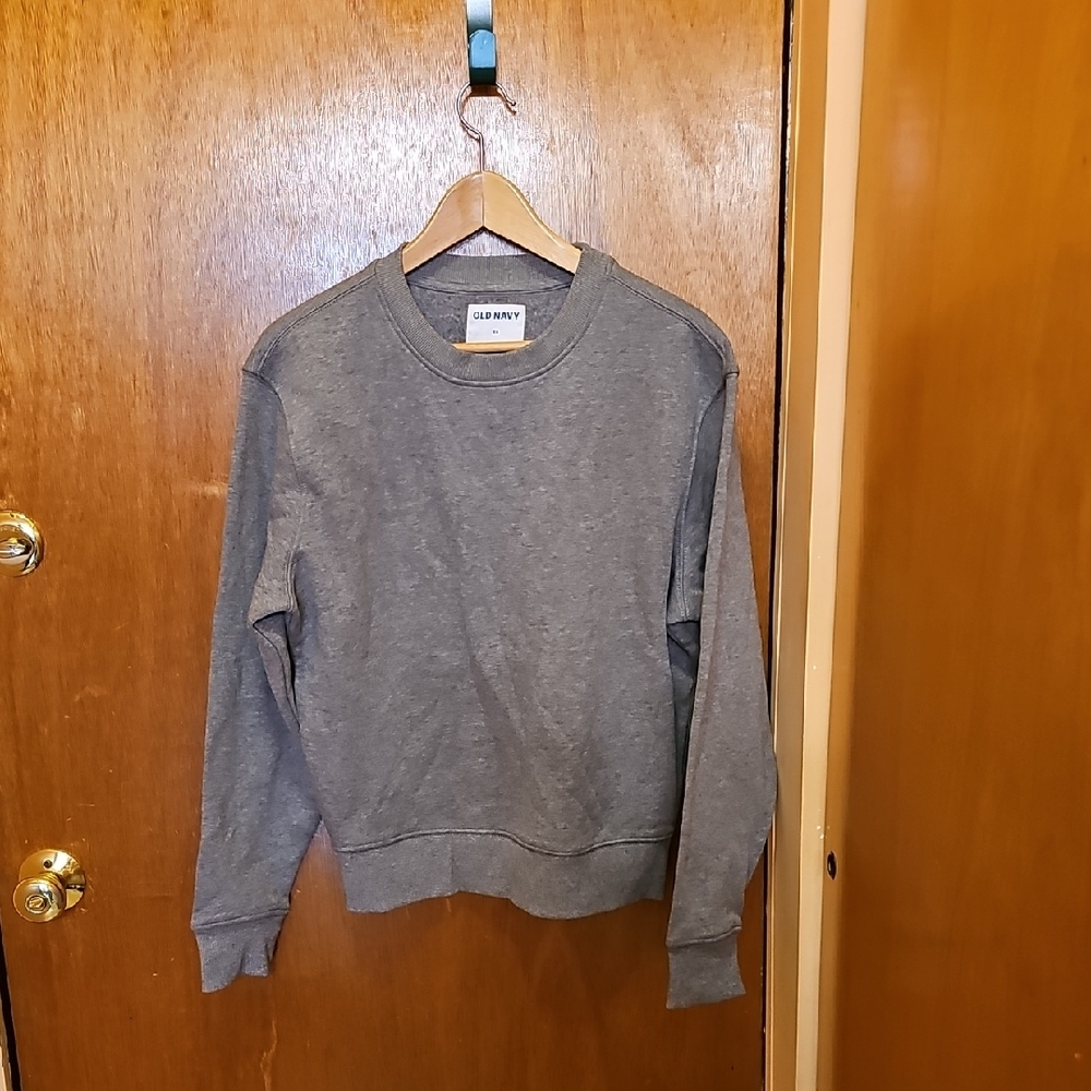 Old Navy Charcoal Gray Crew Sweatshirt